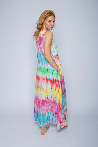 Emily Long Dress batik/paisley