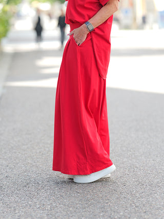 OFF#DLY Wide Leg Pant Gitta red