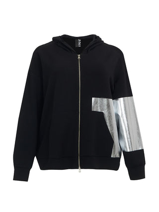 MAT Sweatjacke 4028 black/silver