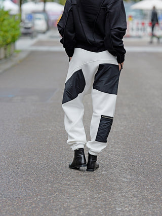 #VDR Pant offwhite nero