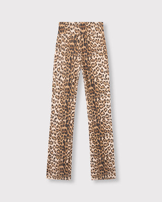 Alix Rib Flared Pant animal