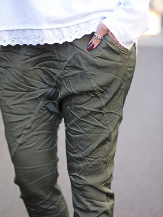 OFF#DLY Pant Daggy khaki