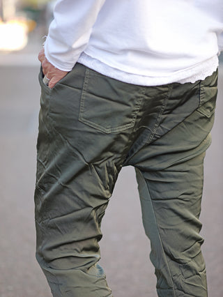 OFF#DLY Pant Daggy khaki