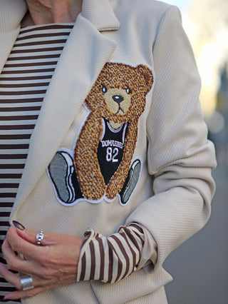 OFF#DLY Blazer Bear creme